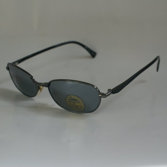 NWT True Vintage Small Oblong Combo frame w/Smoke Mirrored lens Sunglasses - Picture 9 of 13